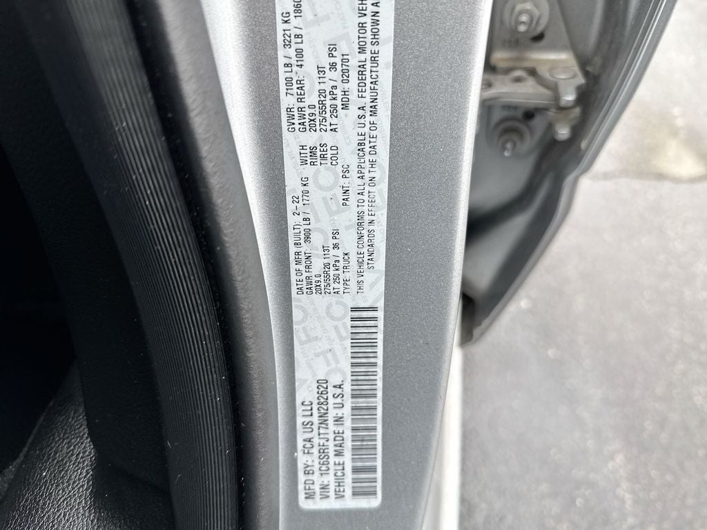 2022 RAM 1500 Laramie