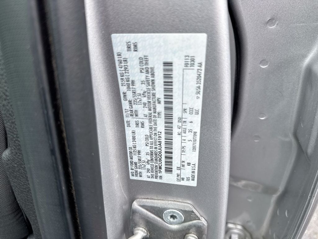 2018 Ford Escape SE