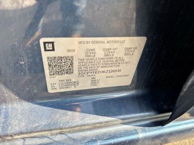 2019 Chevrolet Silverado 1500 LT Trail Boss