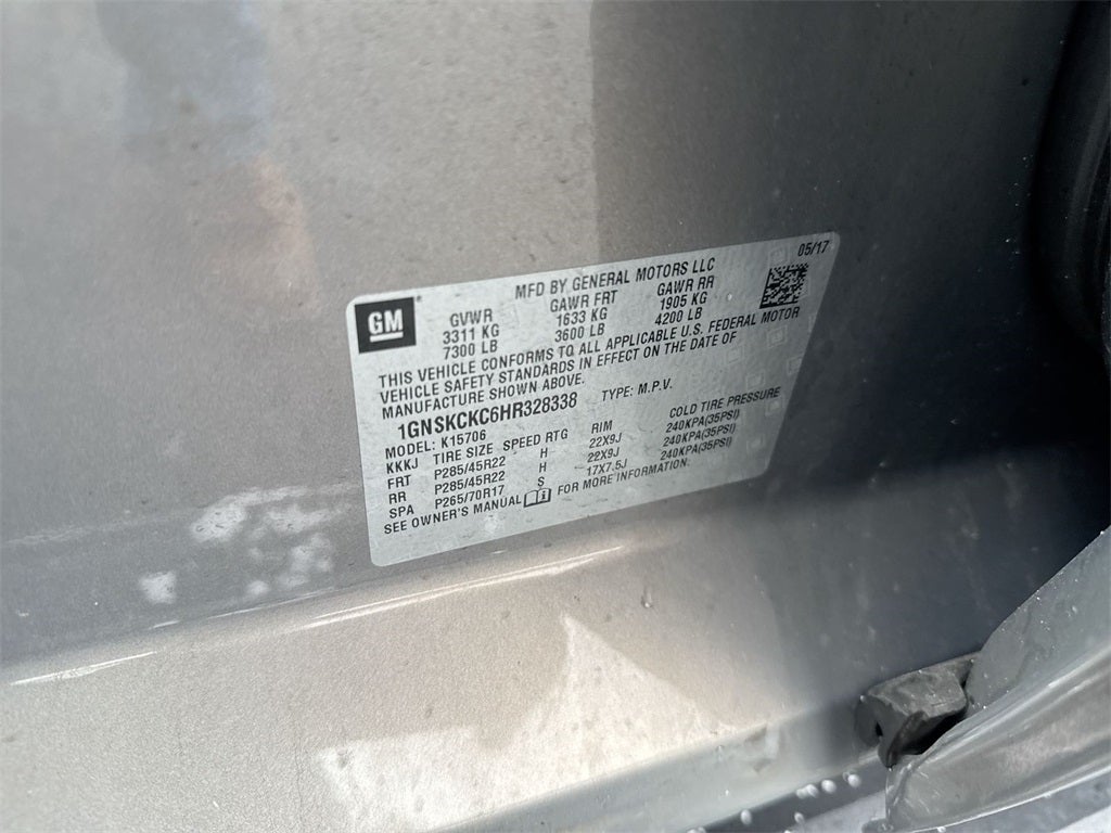 2017 Chevrolet Tahoe Premier