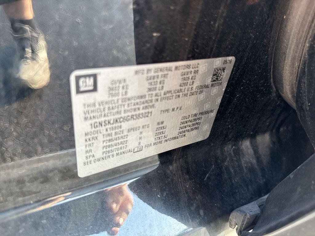 2016 Chevrolet Suburban LTZ