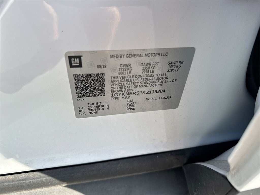 2019 Cadillac XT5 Premium Luxury