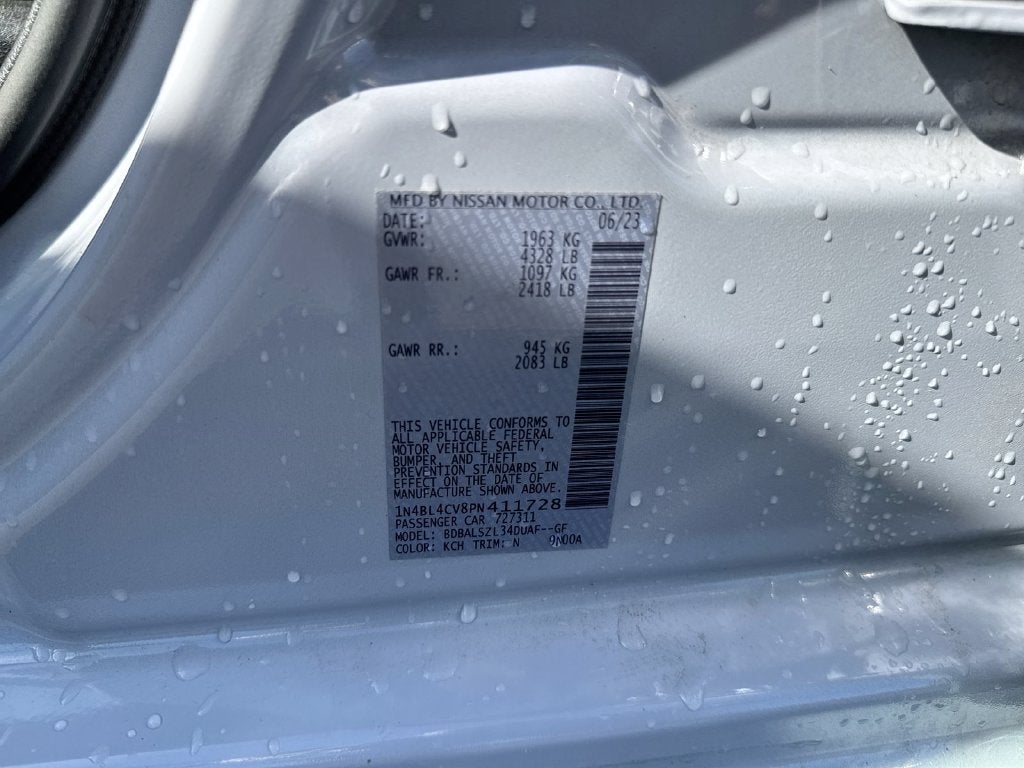 2023 Nissan Altima 2.5 SR