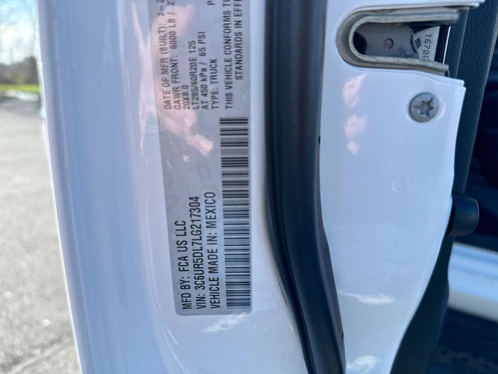 2020 RAM 2500 Big Horn