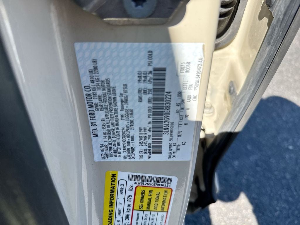 2014 Lincoln MKZ Base