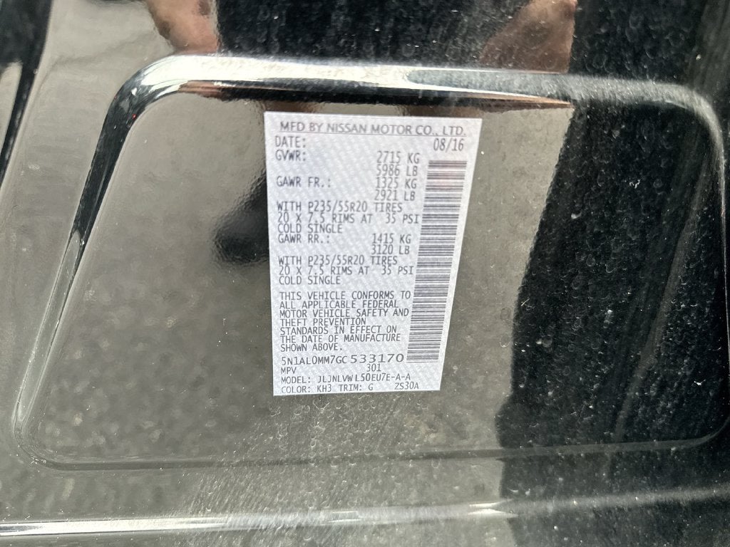 2016 INFINITI QX60 Base