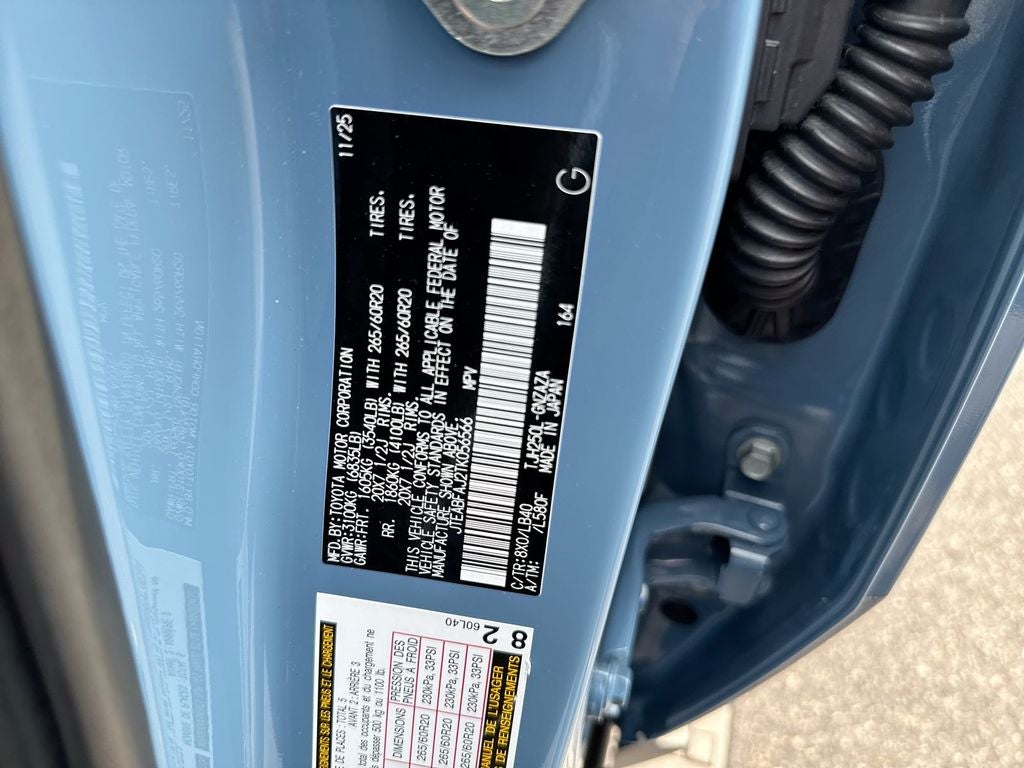 2026 Toyota Land Cruiser Base