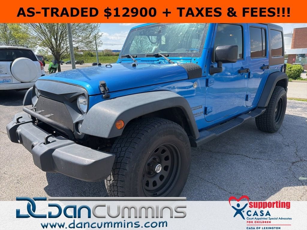 2016 Jeep Wrangler Unlimited Sport