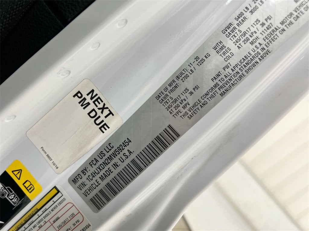 2021 Jeep Wrangler Unlimited Sport S