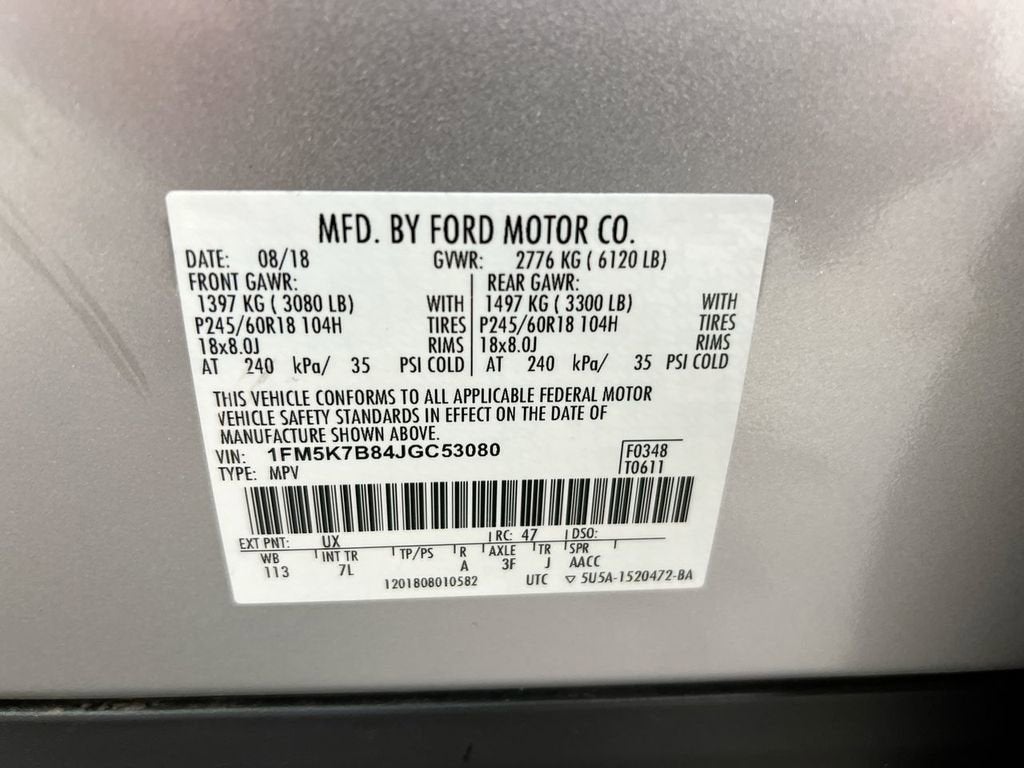 2018 Ford Explorer Base