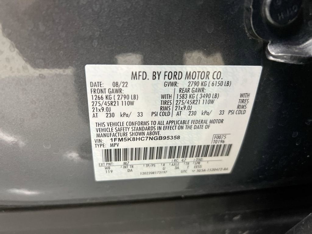 2022 Ford Explorer Platinum