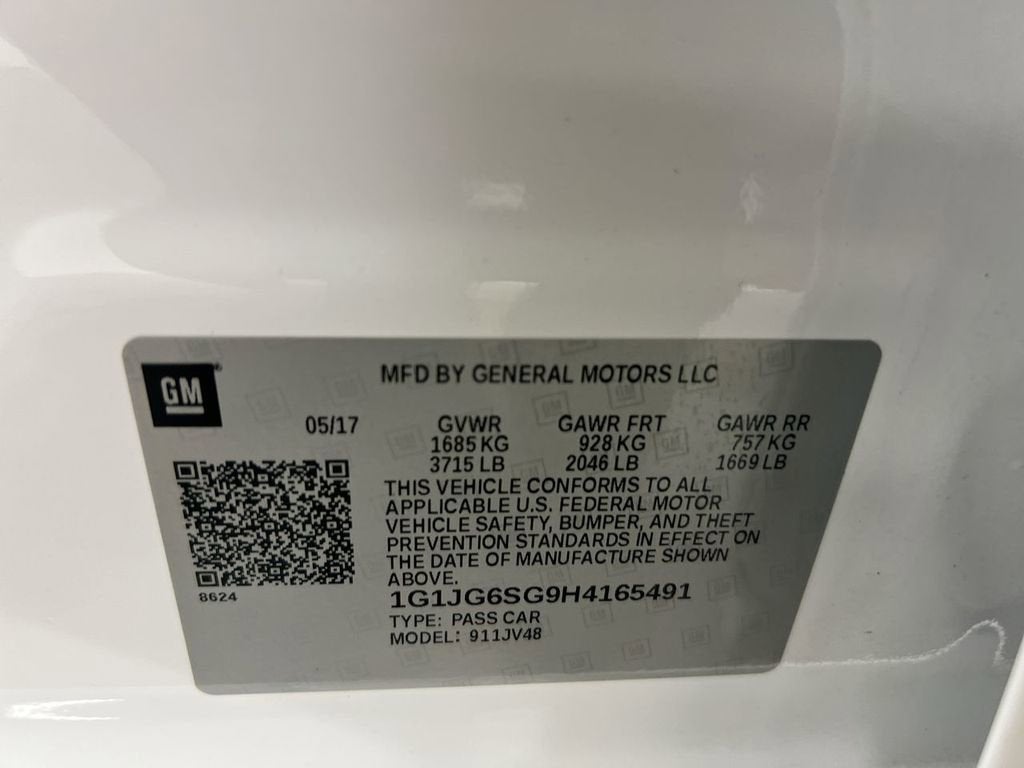 2017 Chevrolet Sonic LT