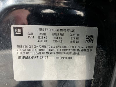 2015 Chevrolet Cruze LS