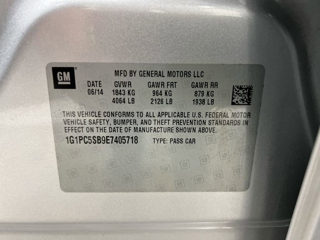 2014 Chevrolet Cruze 1LT