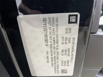 2017 Chevrolet Corvette Grand Sport Grand Sport 2LT