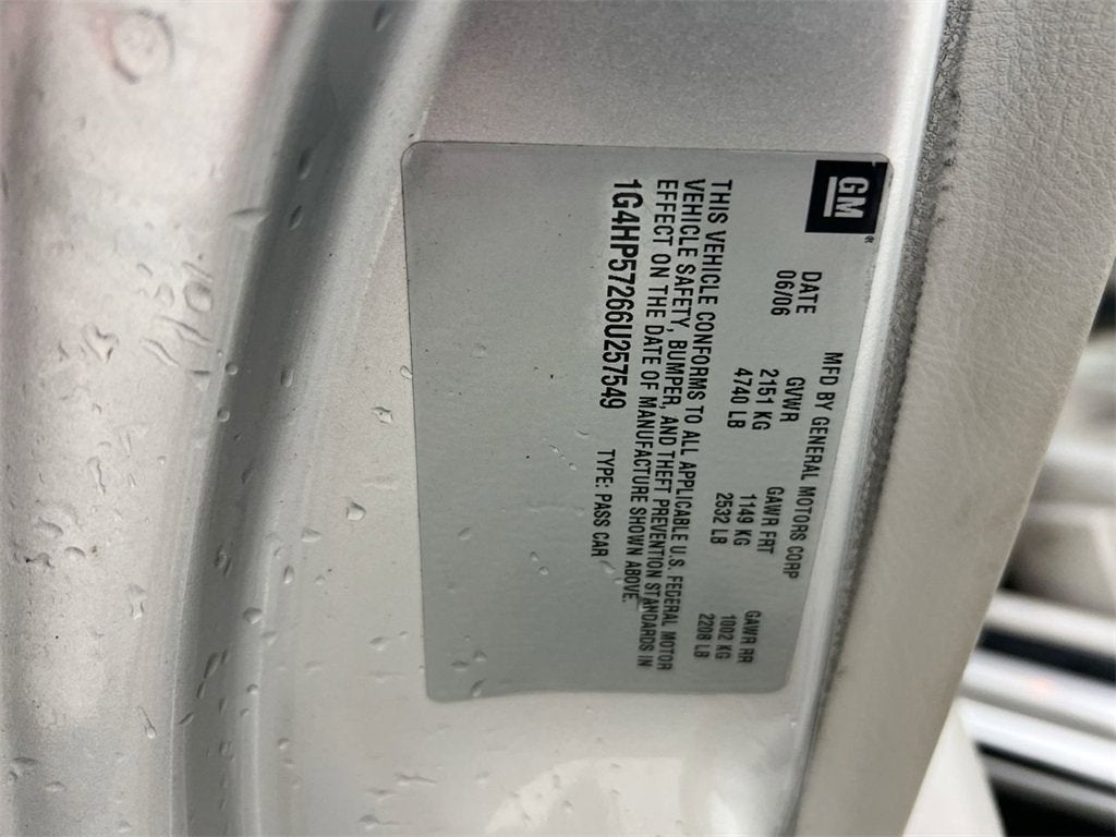 2006 Buick Lucerne CX