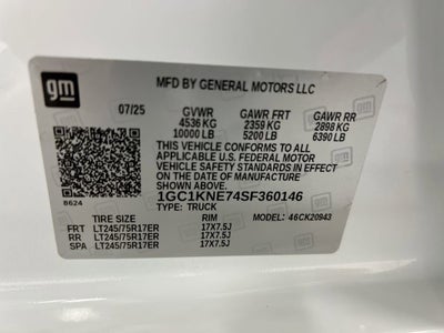 2025 Chevrolet Silverado 2500 HD LT