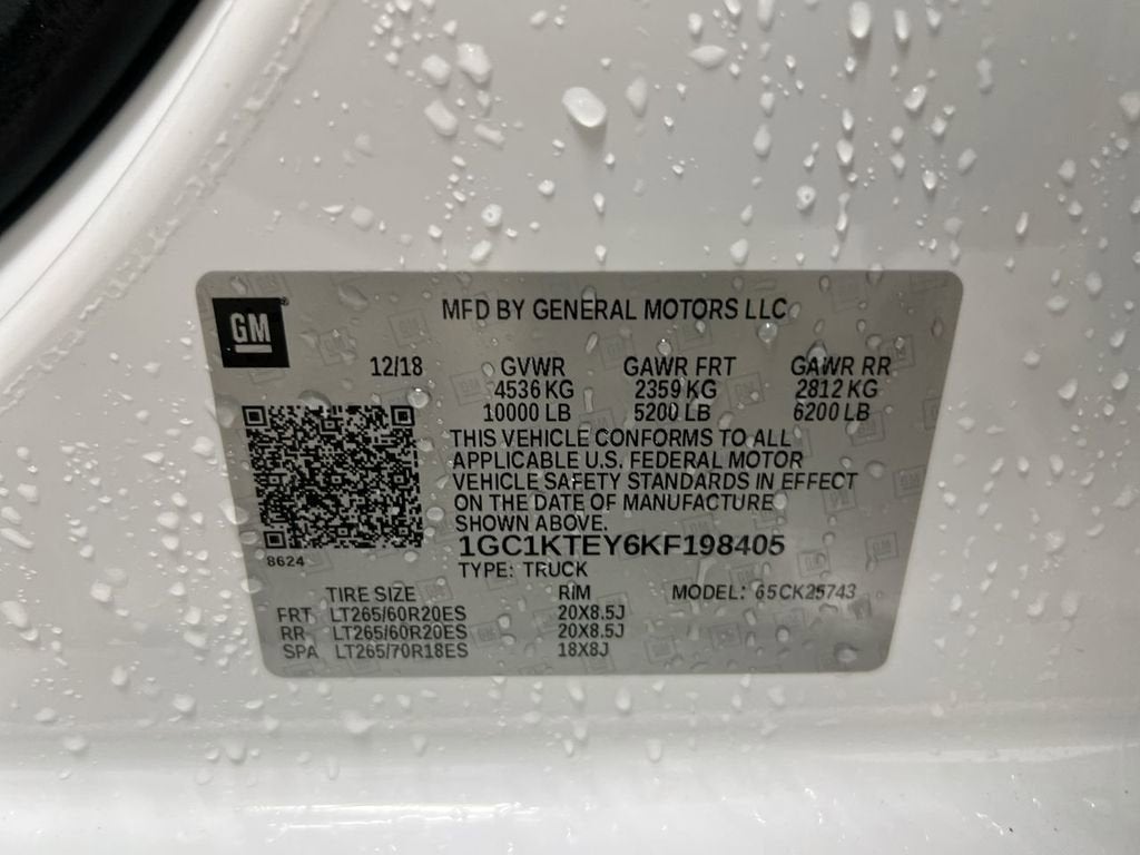 2019 Chevrolet Silverado 2500 HD LTZ