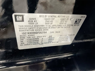 2016 Chevrolet Silverado 2500 HD High Country