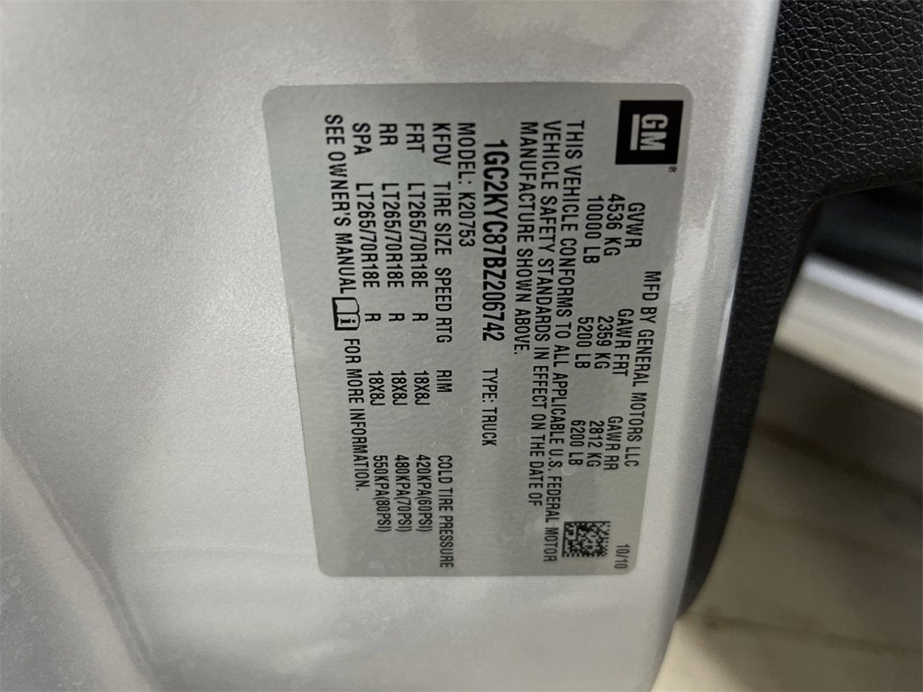 2011 Chevrolet Silverado 2500 HD LTZ