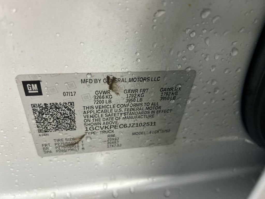 2018 Chevrolet Silverado 1500 Custom