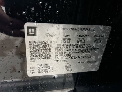 2019 GMC Yukon XL SLT Standard Edition