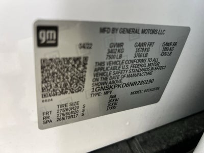 2022 Chevrolet Tahoe Z71