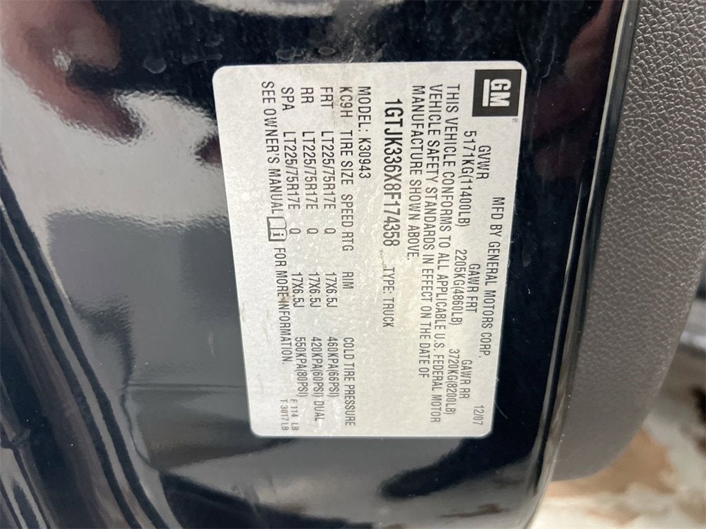 2008 GMC Sierra 3500 HD DRW SLT