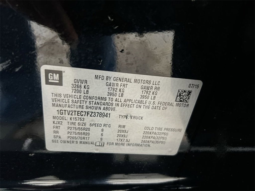 2015 GMC Sierra 1500 Base