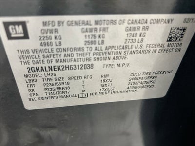 2017 GMC Terrain SLE