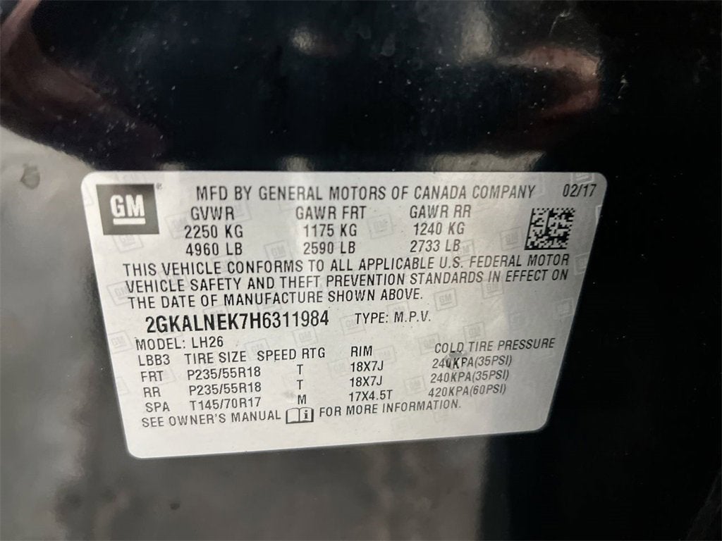 2017 GMC Terrain SLE