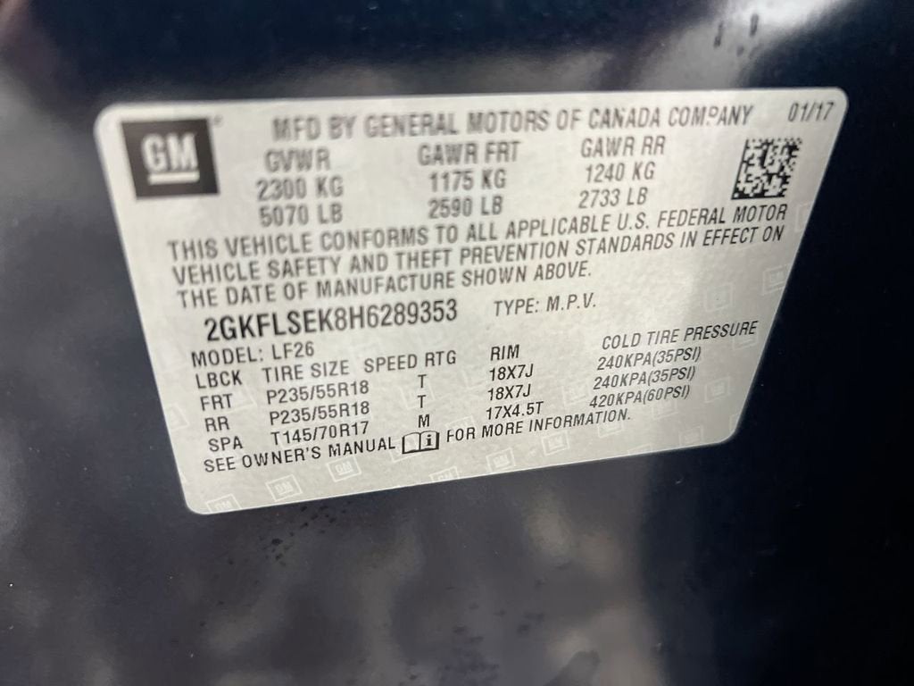 2017 GMC Terrain SLE