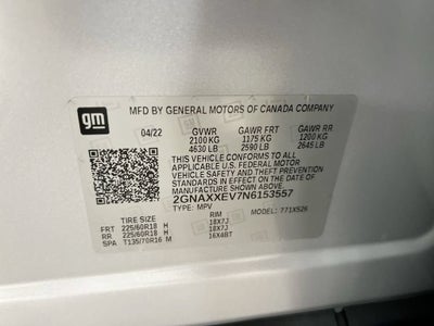 2022 Chevrolet Equinox Premier