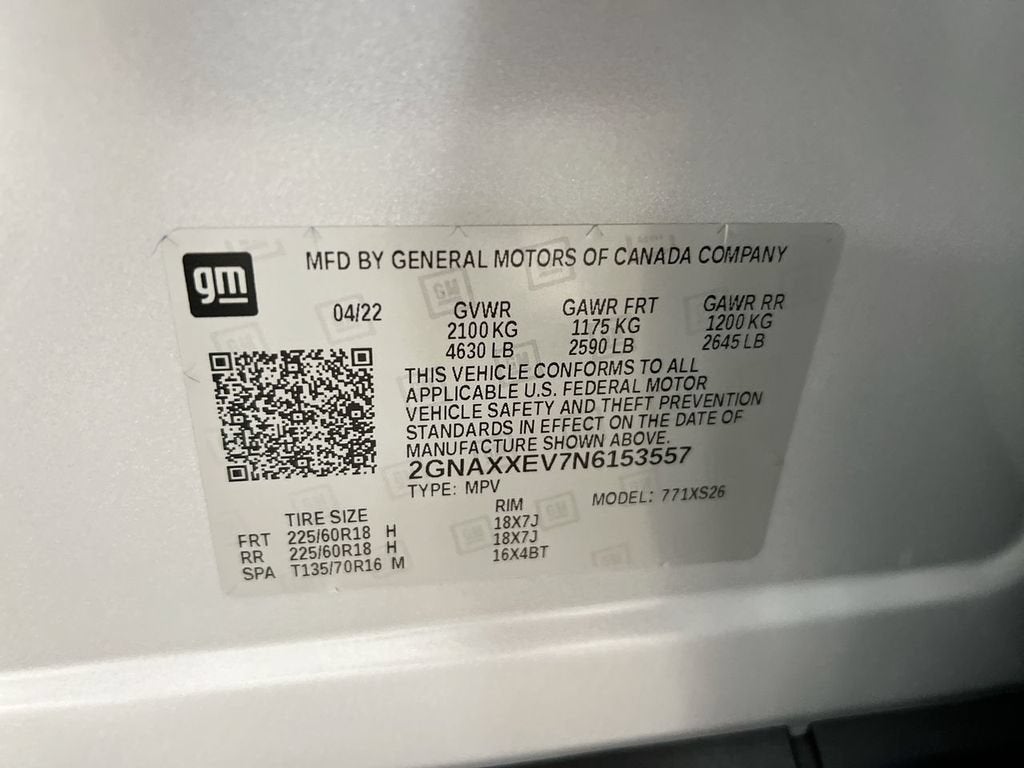 2022 Chevrolet Equinox Premier