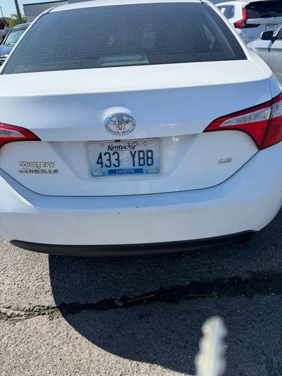2016 Toyota Corolla L