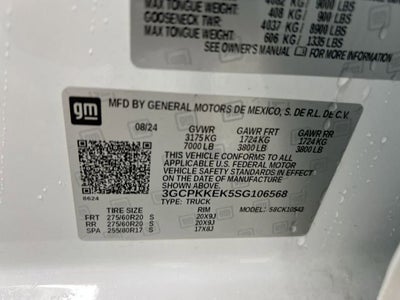 2025 Chevrolet Silverado 1500 LT (2FL)