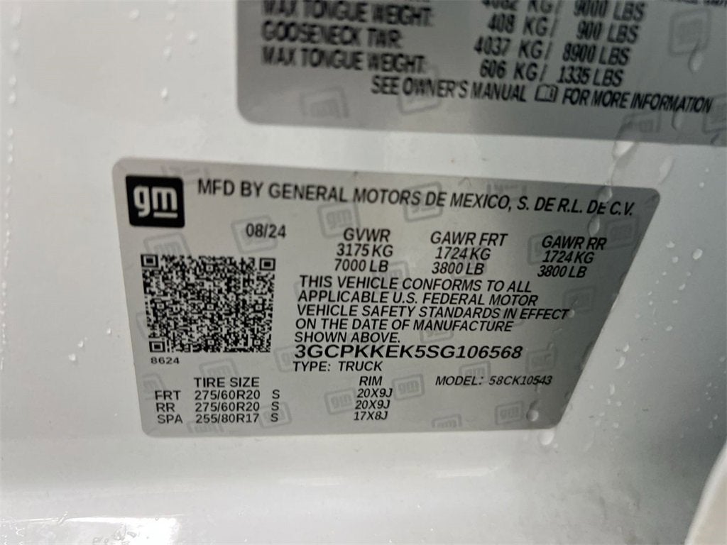 2025 Chevrolet Silverado 1500 LT (2FL)