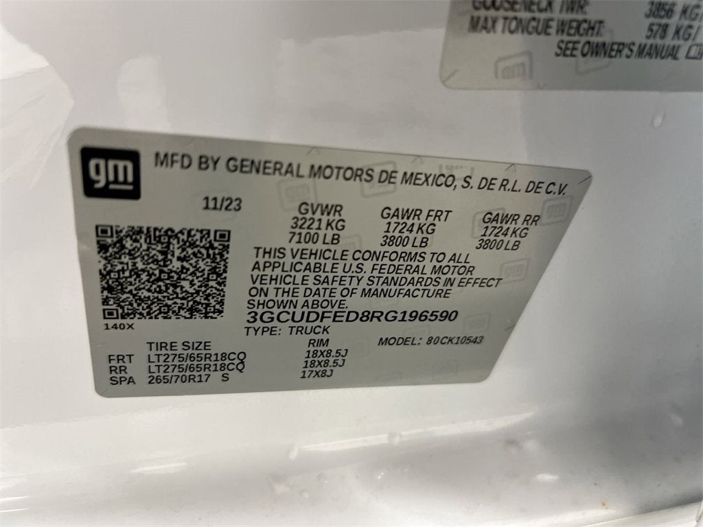 2024 Chevrolet Silverado 1500 LT Trail Boss