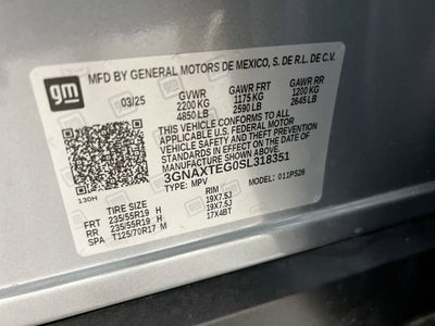 2025 Chevrolet Equinox RS