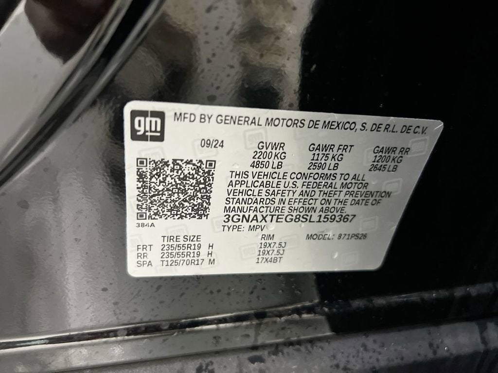 2025 Chevrolet Equinox RS