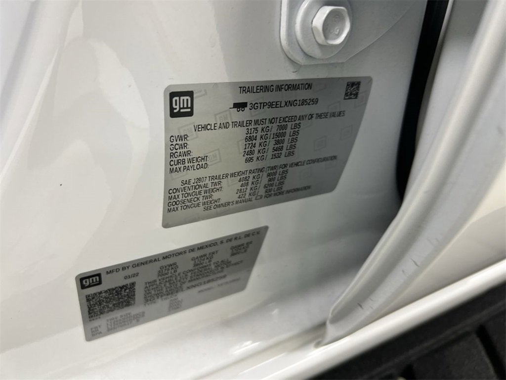 2022 GMC Sierra 1500 Limited AT4