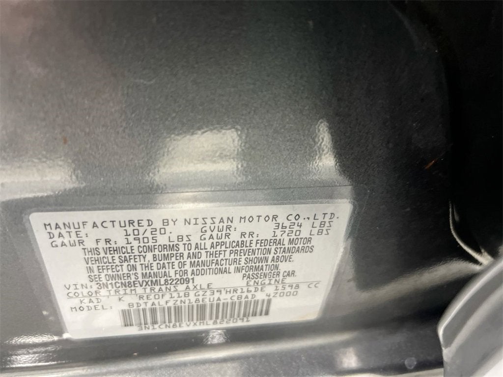 2021 Nissan Versa SV