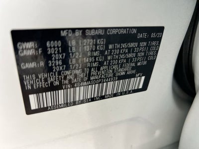 2023 Subaru Ascent Limited