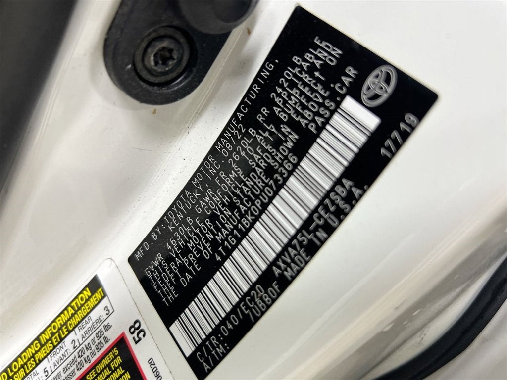 2023 Toyota Camry SE