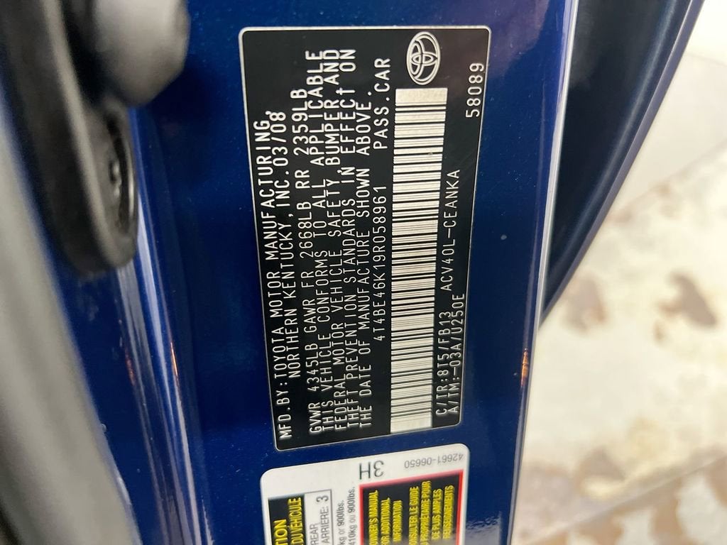 2009 Toyota Camry Base