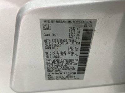 2013 INFINITI JX35 Base