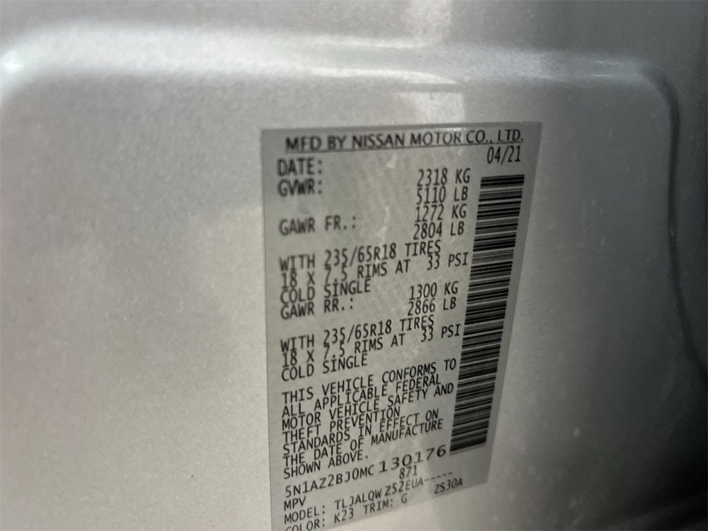 2021 Nissan Murano SV