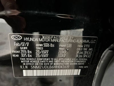 2017 Hyundai Santa Fe Sport 2.4L