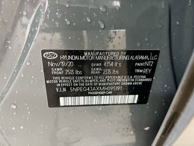 2021 Hyundai Sonata SE