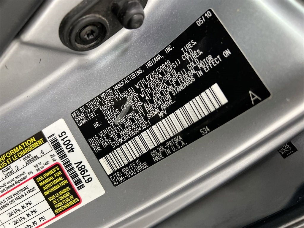 2011 Toyota Sienna SE